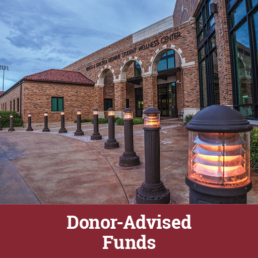 A building. Links to Donor-Advised Funds
